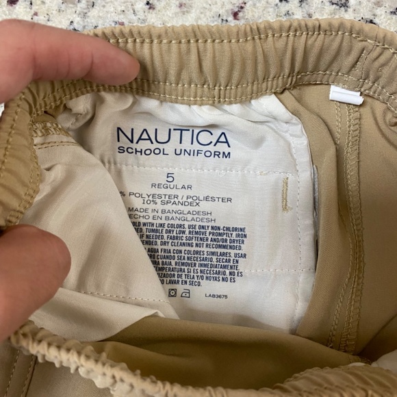 Boys Nautica Khaki Shorts - Picture 2 of 3